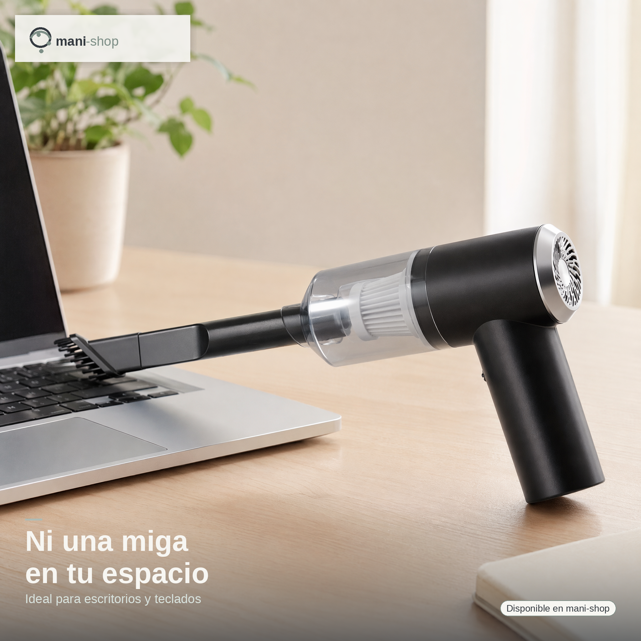 MINI ASPIRADORA PORTATIL  3 EN 1