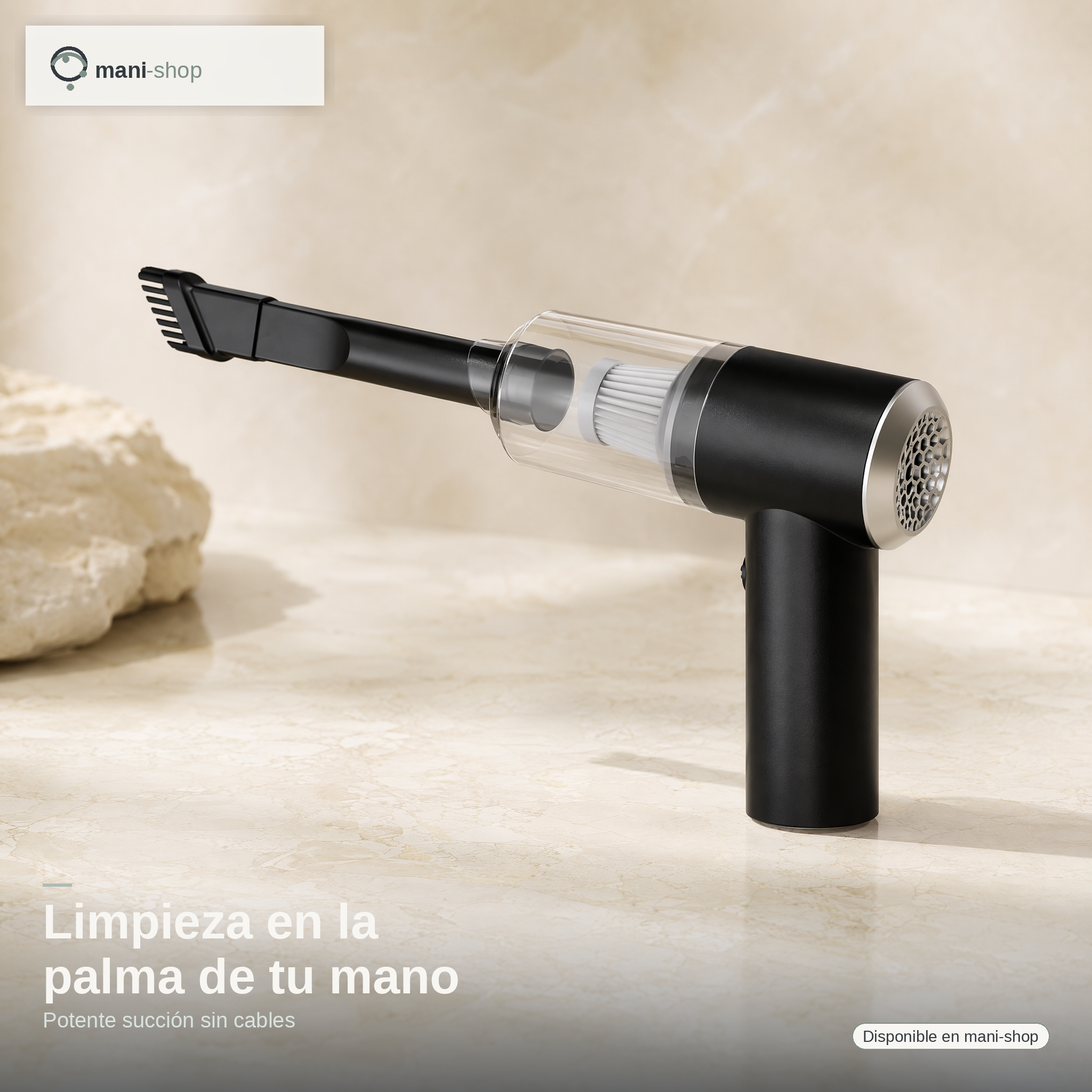 MINI ASPIRADORA PORTATIL  3 EN 1