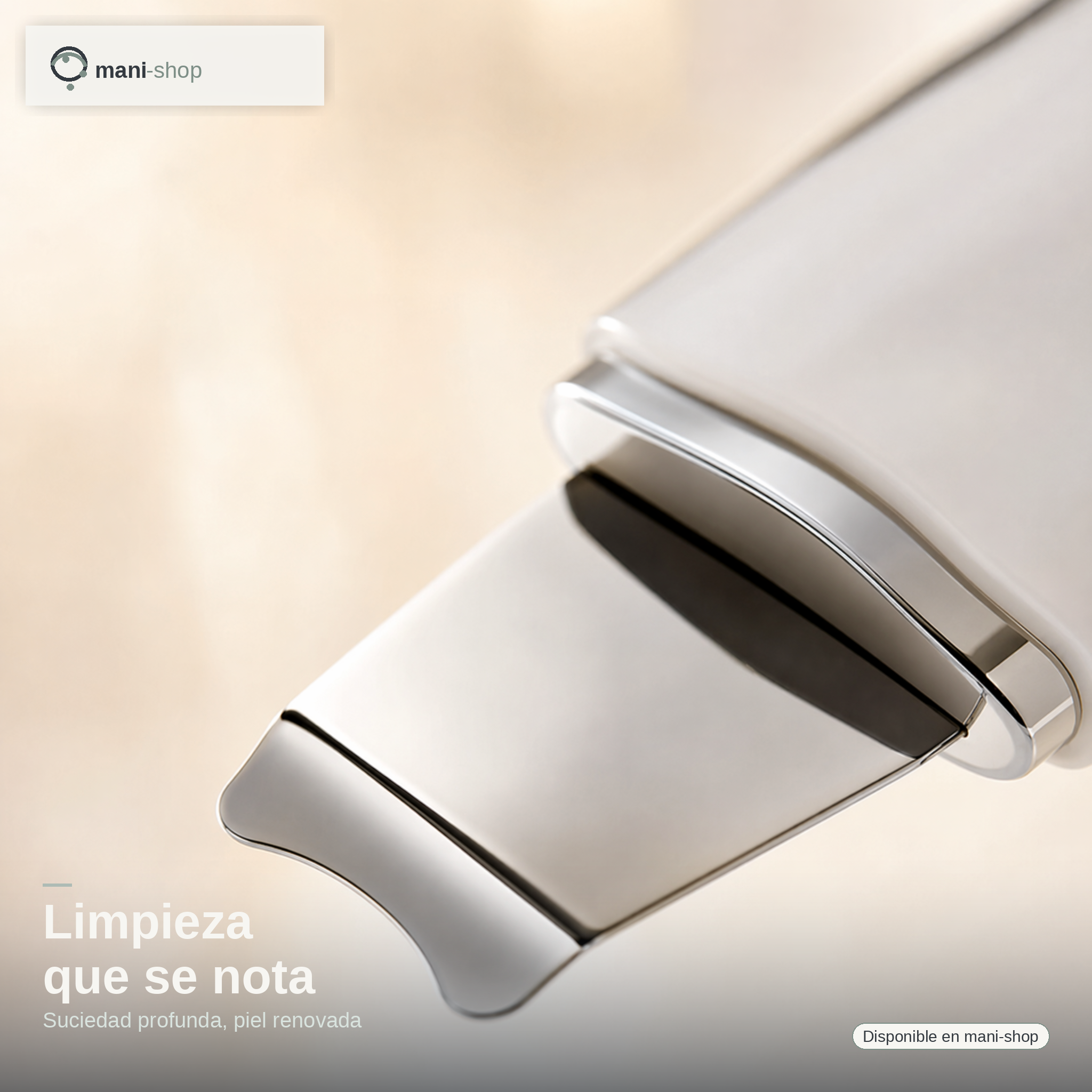 Espatula ultrasonica limpiadora peeling