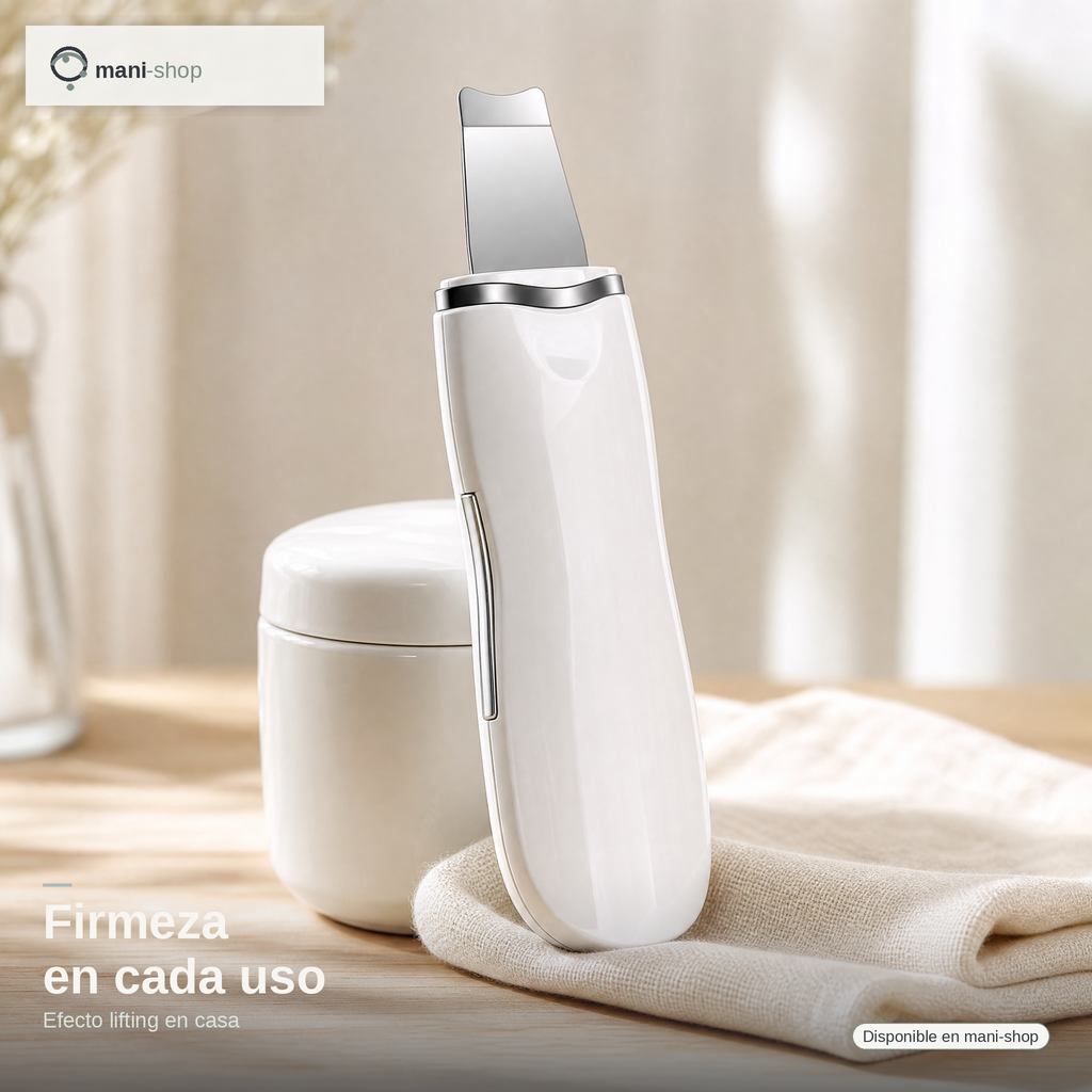 Espatula ultrasonica limpiadora peeling